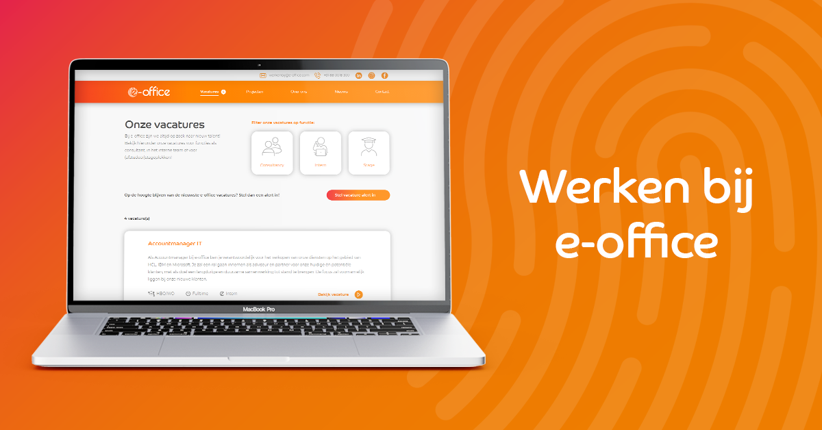Microsoft Security Consultant Purview & Defender Specialist Werken
